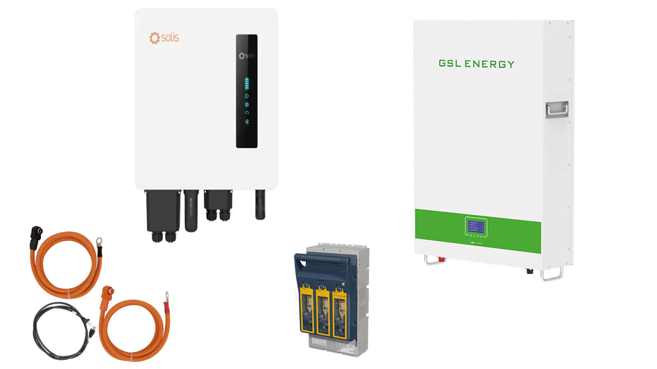 Solis 3.6-6kW AC with Powerwall battery Options | Wall Mounted | Indoor